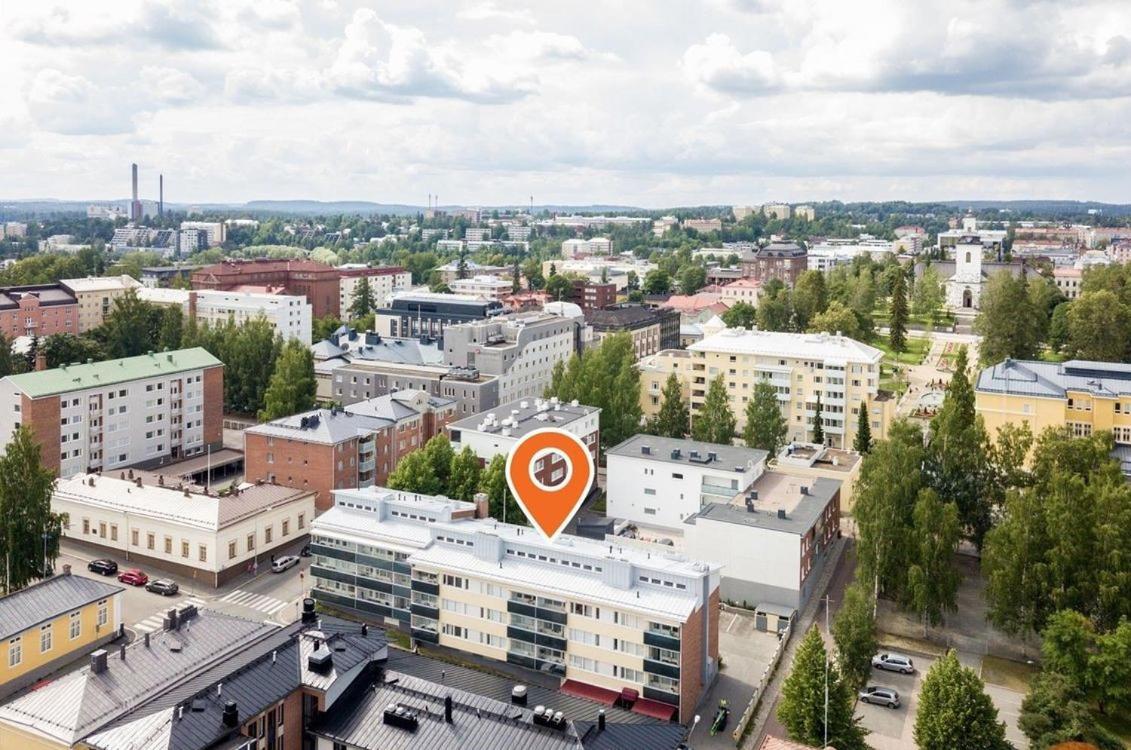 City Apartment Snellmaninkatu 22 A, Yksityinen Pistokkeellinen Paikoitus Sisaeltyy Hintaan Куопіо Екстер'єр фото