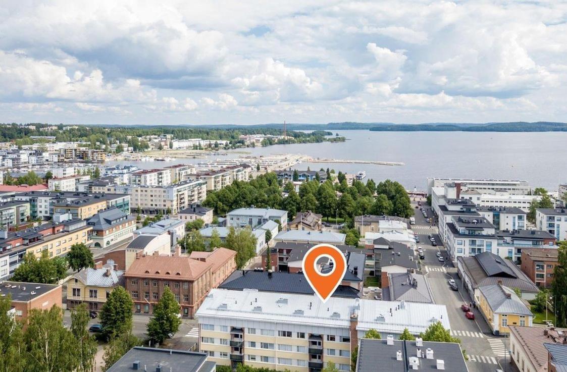 City Apartment Snellmaninkatu 22 A, Yksityinen Pistokkeellinen Paikoitus Sisaeltyy Hintaan Куопіо Екстер'єр фото